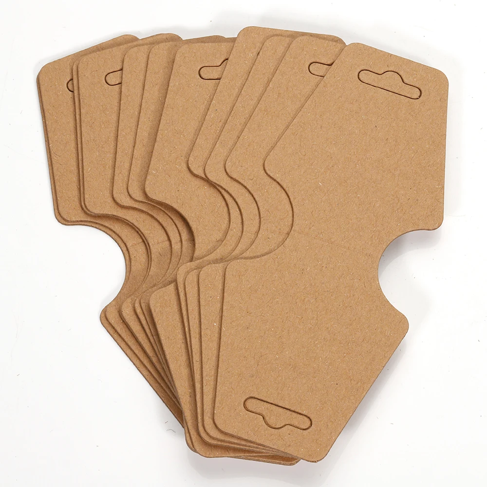 

Карточки для украшений из крафт-бумаги 50 шт