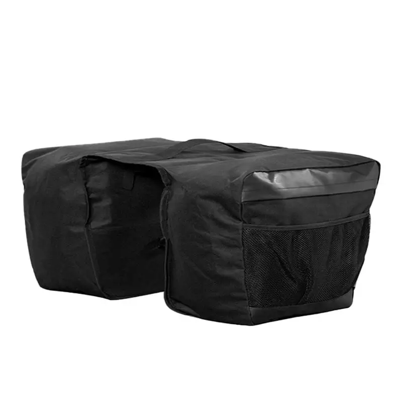 

Седельная сумка большой емкости, практичная двойная прочная сумка для велосипеда, 1 шт.