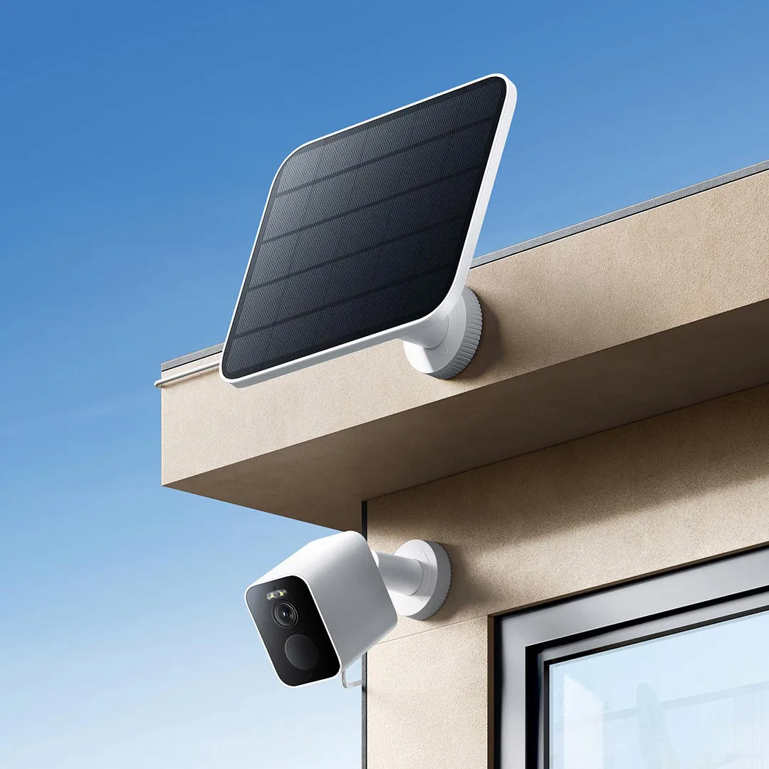Уличная Камера Xiaomi 2024 Солнечная Панель Совместимая С Фотоэлектрическим