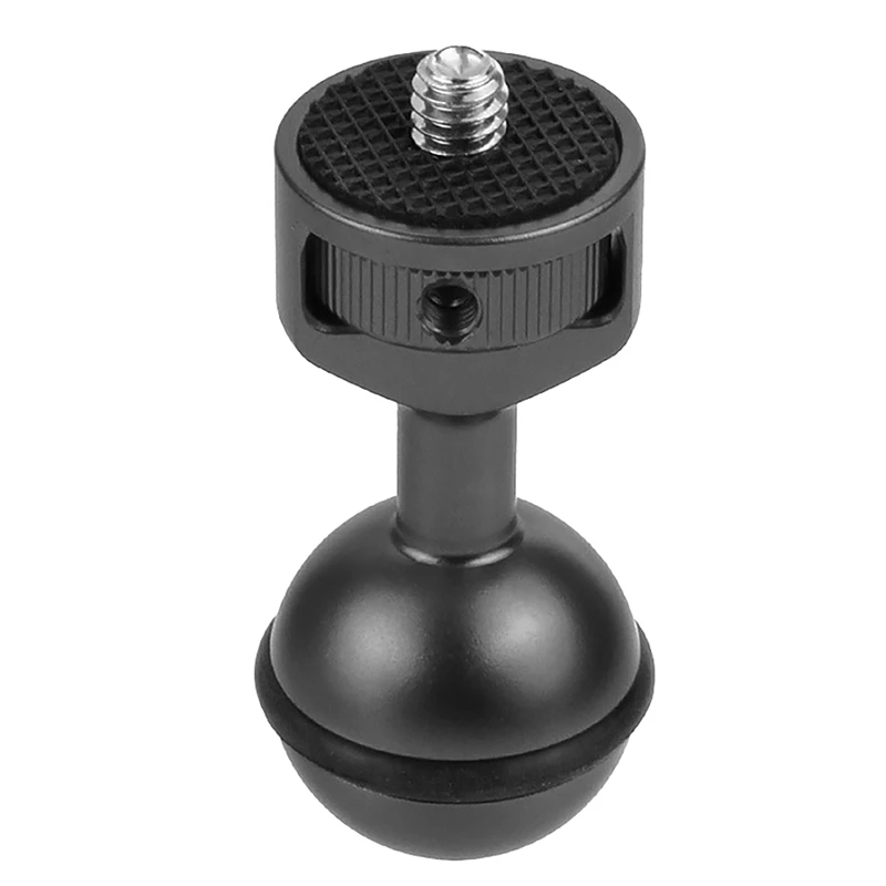 1-дюймовый адаптер с шаровой головкой на винтовое крепление 1/4 вращающийся 360
