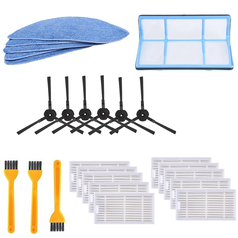 

Vacuum Robot Cleaner Parts Side Brush Primary Dust Filter Hepa Filter For Ilife V5 V5S V3 V3S V5pro V50 V55 X5 V5S Pro