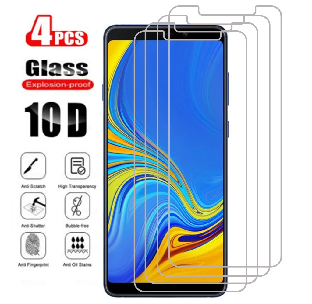 

4 шт. закаленное стекло для Samsung Galaxy A9 2018 Защитная пленка для экрана 9H для Samsung Galaxy A9 2018 A920F