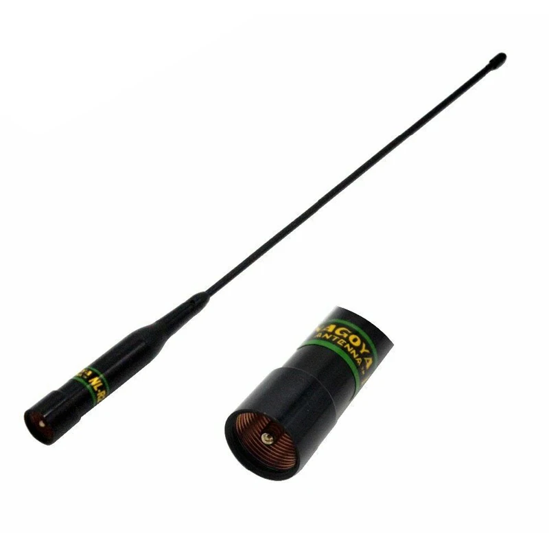 Nagoya NL-R2 DUAL BAND VHF UHF 144/430 MHz Ham Radio NLR2 Flexible Whip PL259 Antenna for Baofeng Motorola ICOM Car Mobile Radio