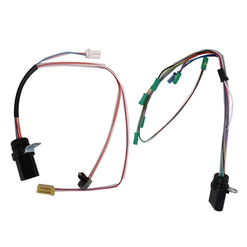 2PCS 09D927363G 09D927363F 09D 6Pins 14Pins 6 Speed Transmission Gearbox Internal Harness For Q7 VW Touareg