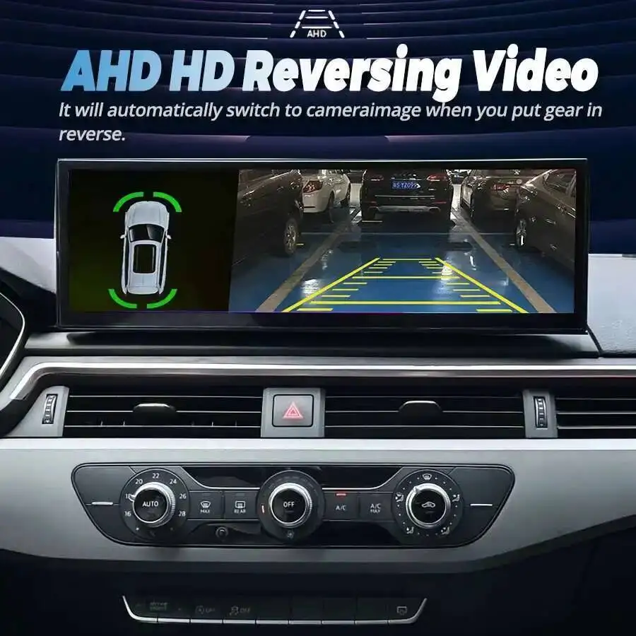 Фото 14.9-дюймовый Android Auto для Audi A4 A5 A4L S5 B9 RS4 RS5 2017 2018 2019 MMI CarPlay GPS мультимедийный проигрыватель с навигацией и DSP №4