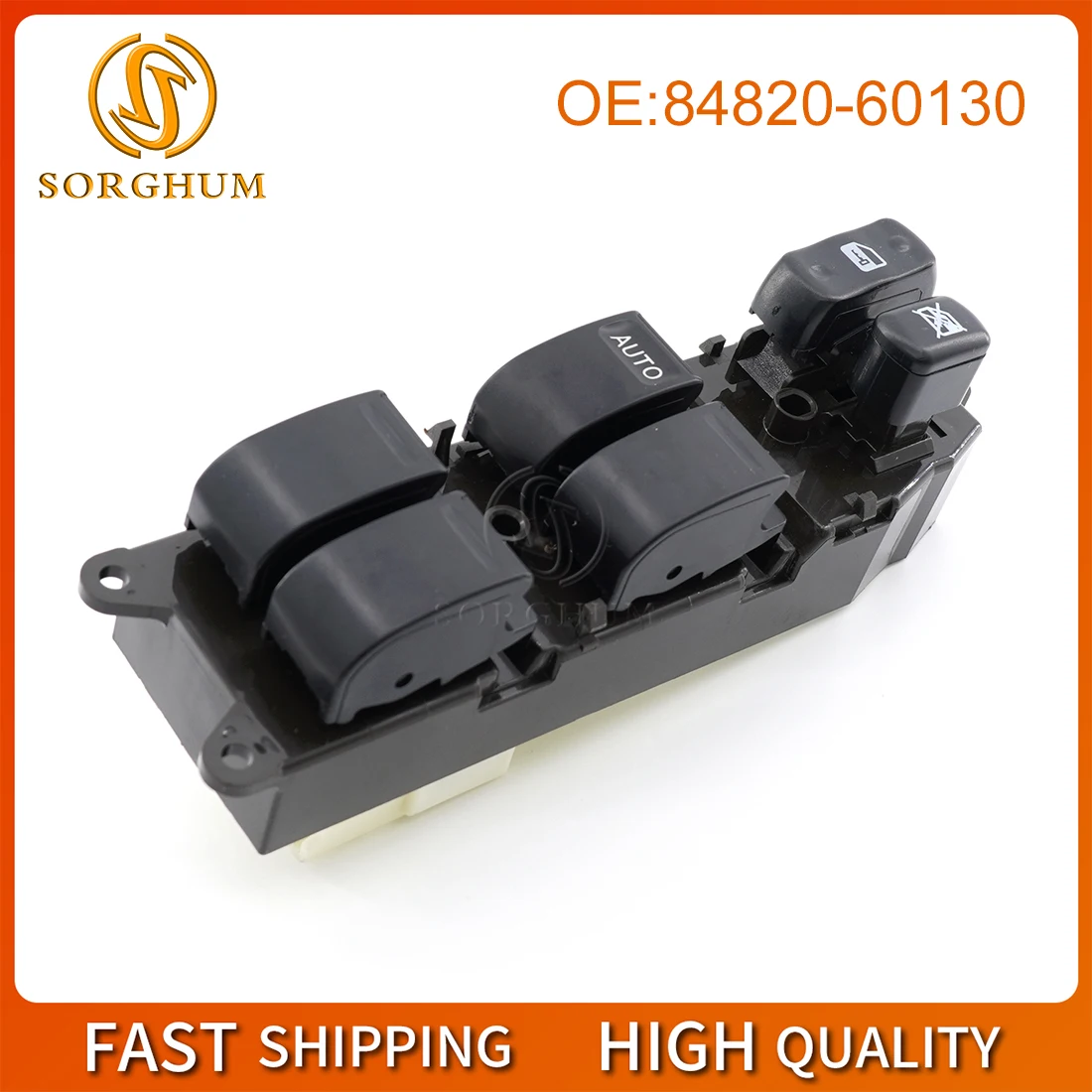 

Sorghum 84820-60130 Front Left Power Window Lifter Master Switch For Toyota Land Cruiser 4.7L 1998-2002 84820-42060 84820-60110