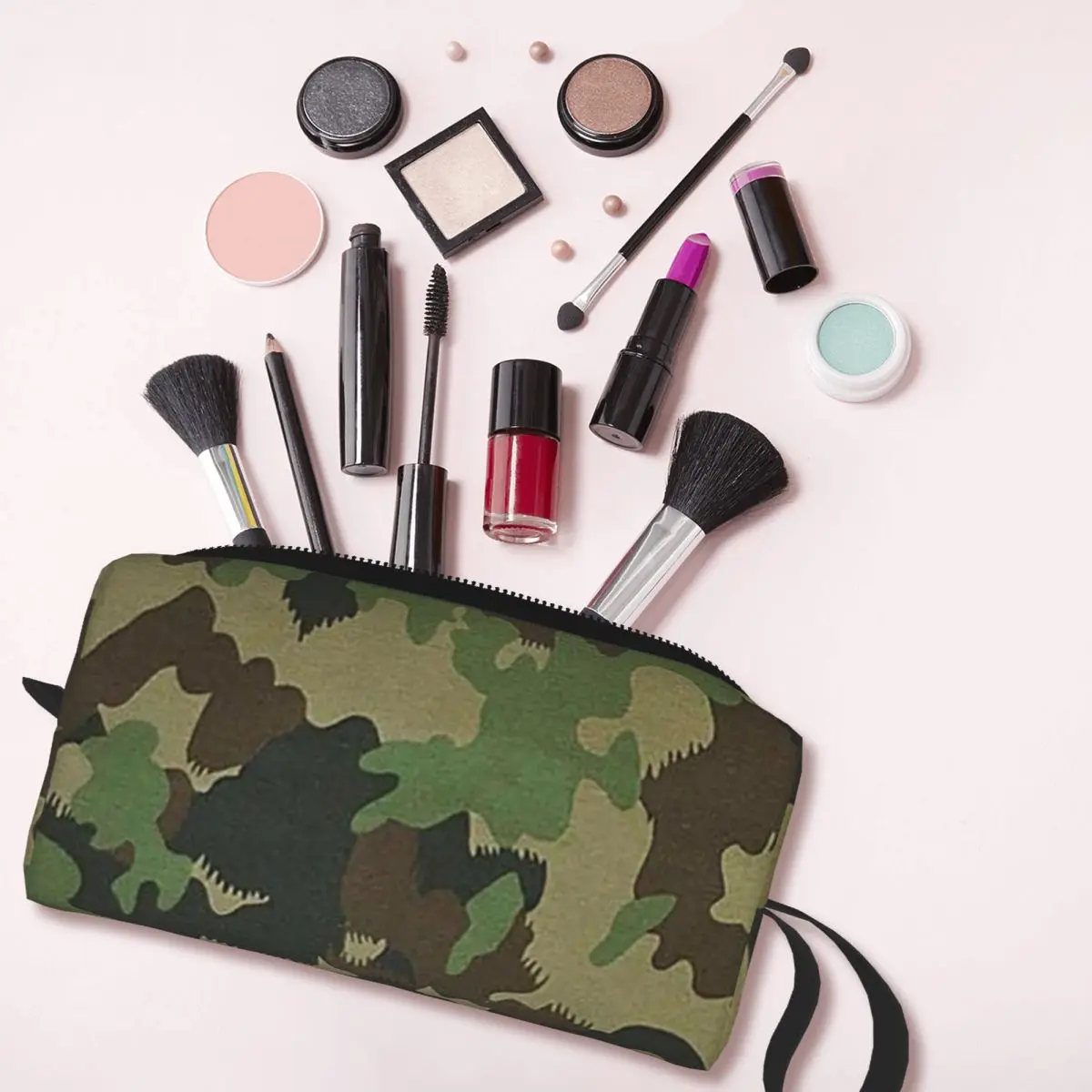 Фото TAZ 90 Swiss Camo, военная тактическая экипировка, армейский камуфляжный пенал для мальчиков и девочек, коробка для ручек, сумка для карандашей, женская косметичка №4