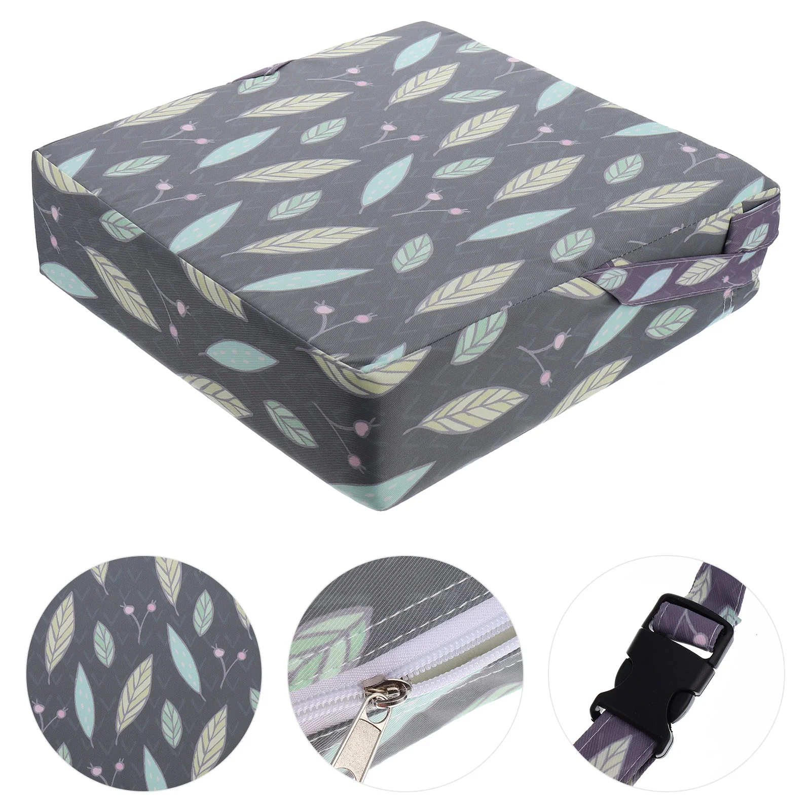 

Portable Baby High Chair Dining Booster Cushion Kid Seat Pad Toddler Highchair Lifting Waterproof Polyester Material Child