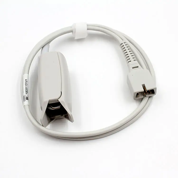 Подходит для монитора ЭКГ Libang Edan H100B, M9, M99A, M8, M8A, M8B, датчик уровня кислорода в крови с пальцевым зажимом для взрослых. (art.: 3920dae9bb896) - 3920dae9bb896