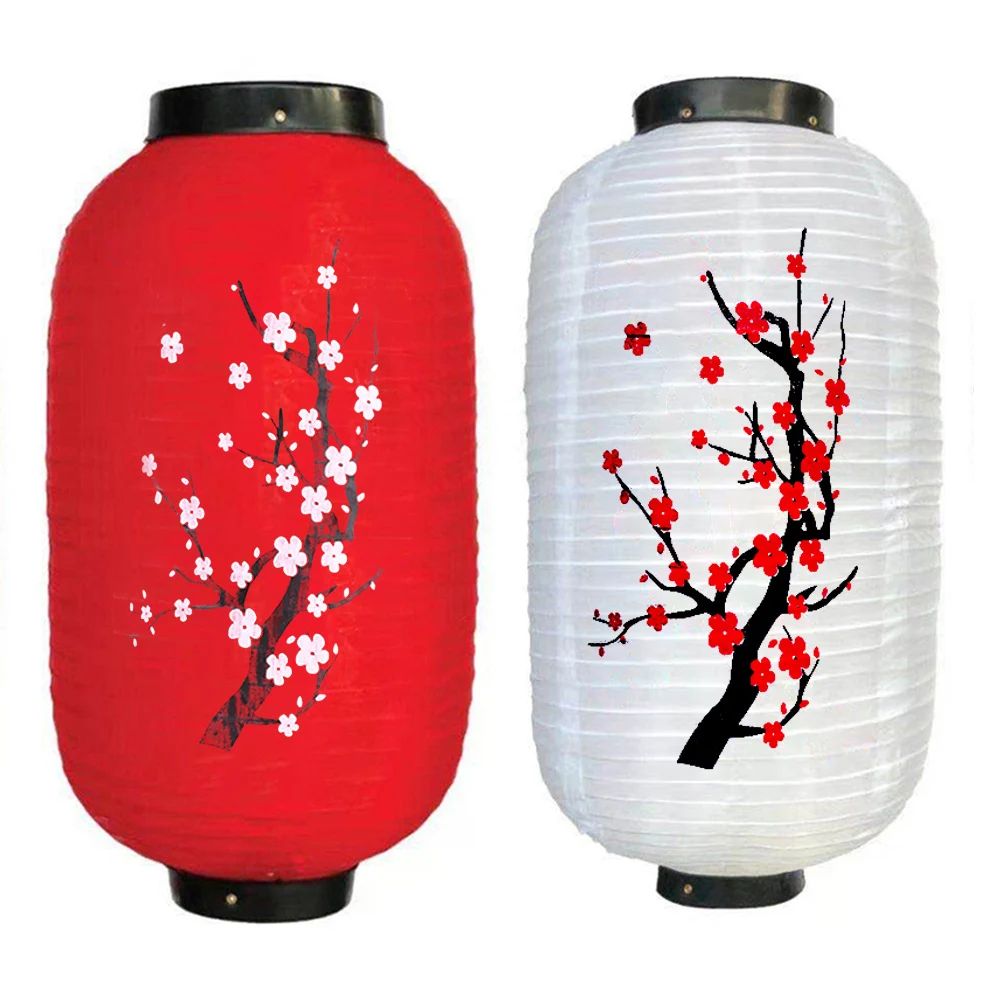 

45cm Traditional Japanese Style Hanging Lantern Paper Lantern Plum Blossom Wedding Birthday Party Home Decoration Lampion Gifts