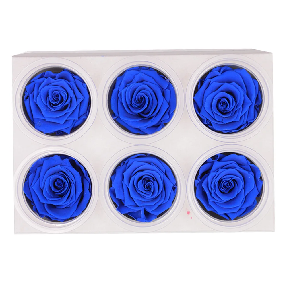 

A grade 5-6cm Preserved fresh rose head Real flower Material for DIY Multicolor natural nice rose head Eternal rose flower gift