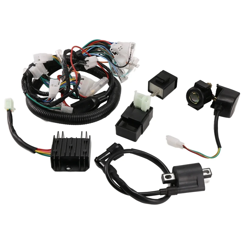 Жгут проводов электрического мотоцикла кабель для Honda Jiling Lifan CG125 ZJ125 CDI регулятор