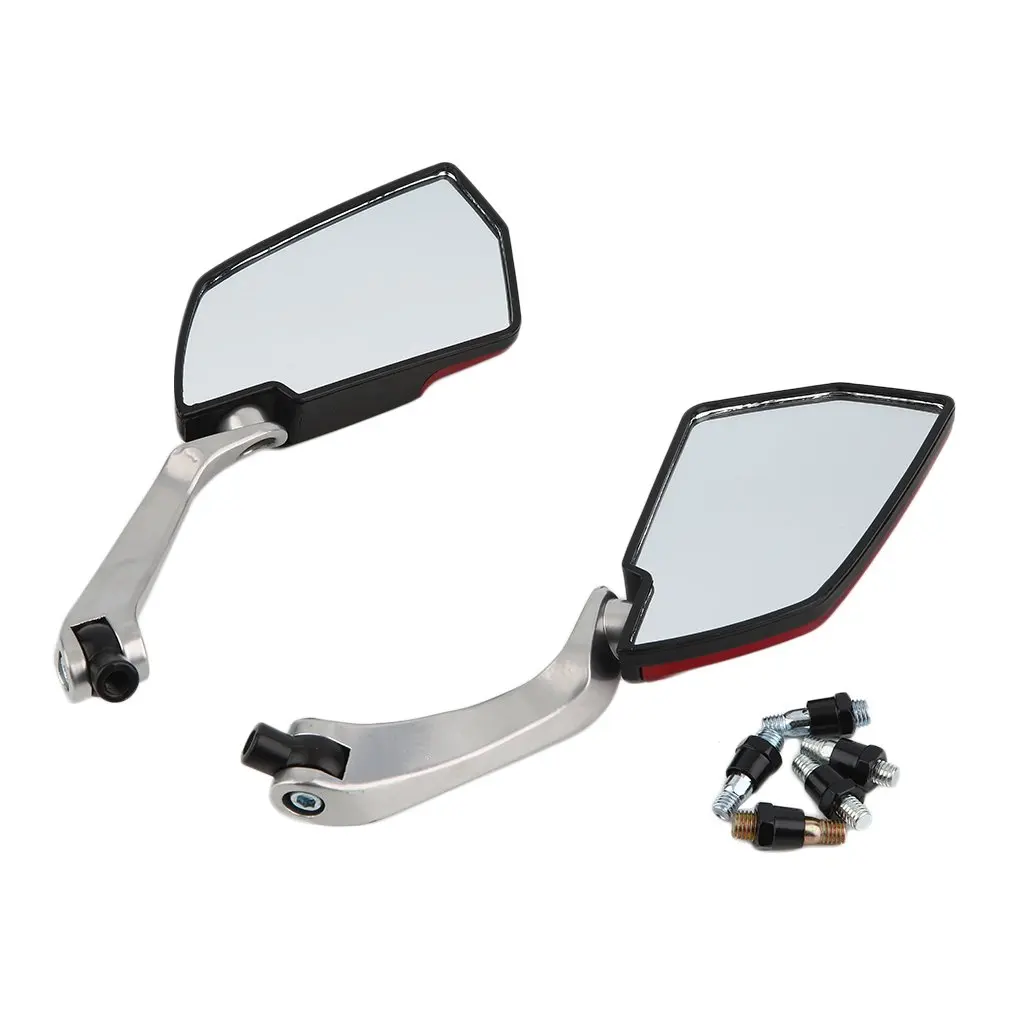 

Горячая Распродажа универсальные алюминиевые боковые зеркала заднего вида для мотоциклов, три цвета