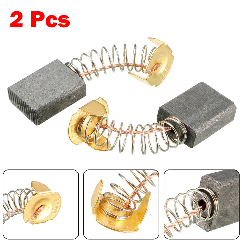 

2pcs Carbon Brushes Electric Motor Carbon Brush For Electric Motors Replacement Part Power Tool Accessories 16x13x6mm
