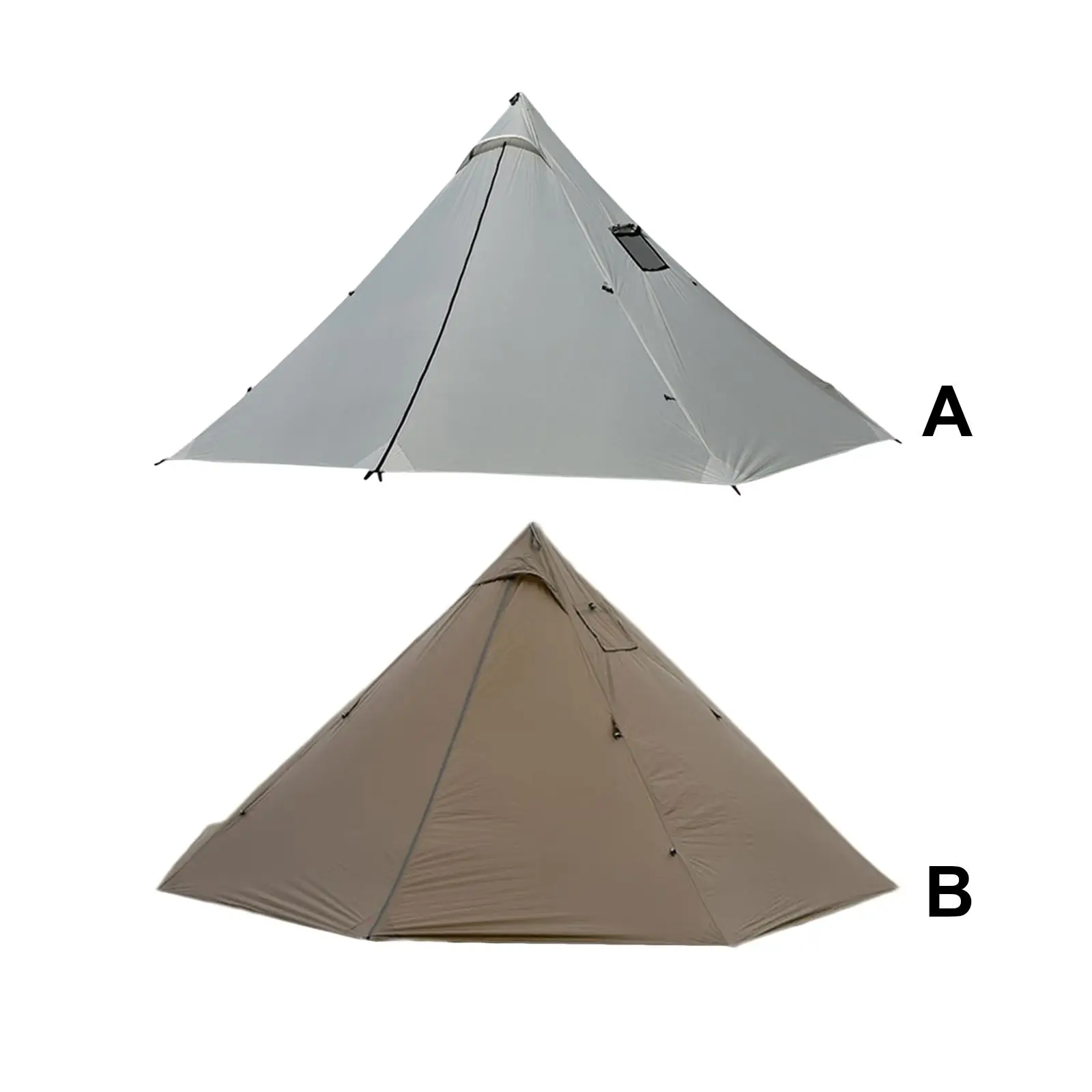 

Палатка-вигвам для кемпинга с отверстием для печки, нагревательная палатка для пешего туризма