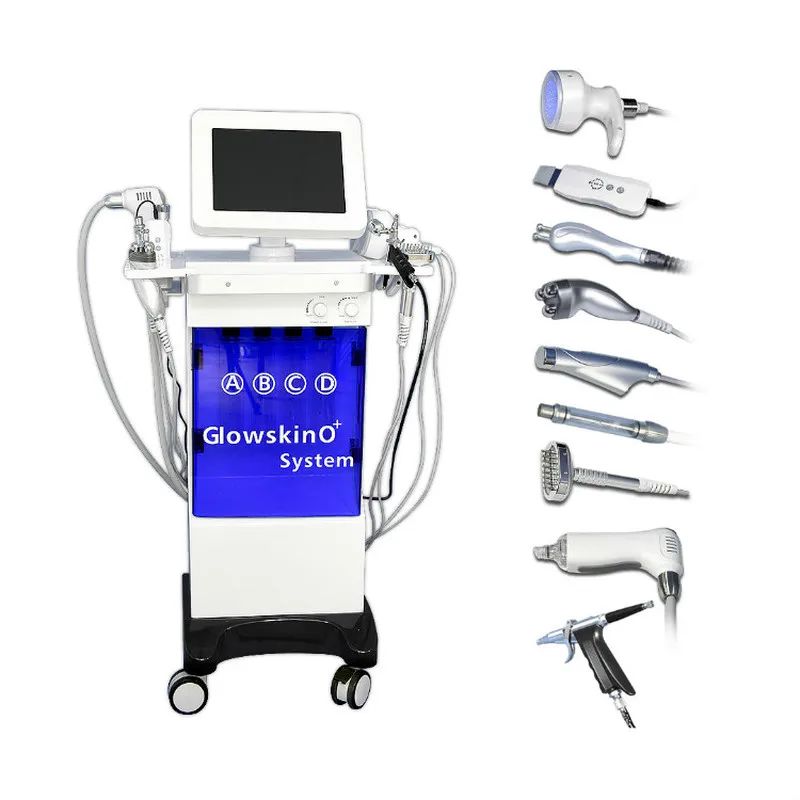 

Profession 9 In 1 Hydra Facial Deep Cleaning Microcurrent Face Lift Skin Tightening Treatment Beauty Machine