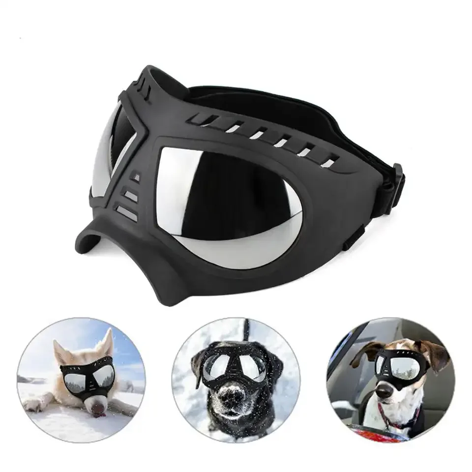 

Anti-UV Sun Glasses for Pets, Cool Goggles, Eye Wear Protection, Waterproof, Windproof, Dog Supplies