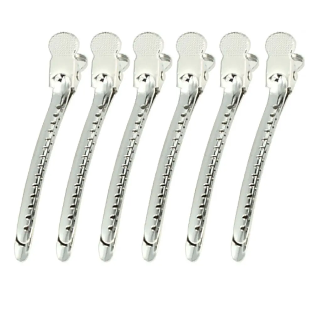 10PCS Duck Bill Clips Rustproof Metal Alligator Curl Clips for Hair Styling Hair Coloring Women Hair Clips Salon