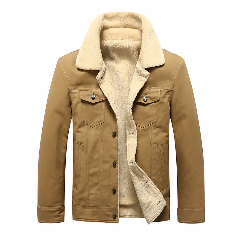 

Winter Men's Bomber Jackets Casual Outwear Fleece Thick Warm Jackets Fashion Army Military Baseball Coats Mens Clothing