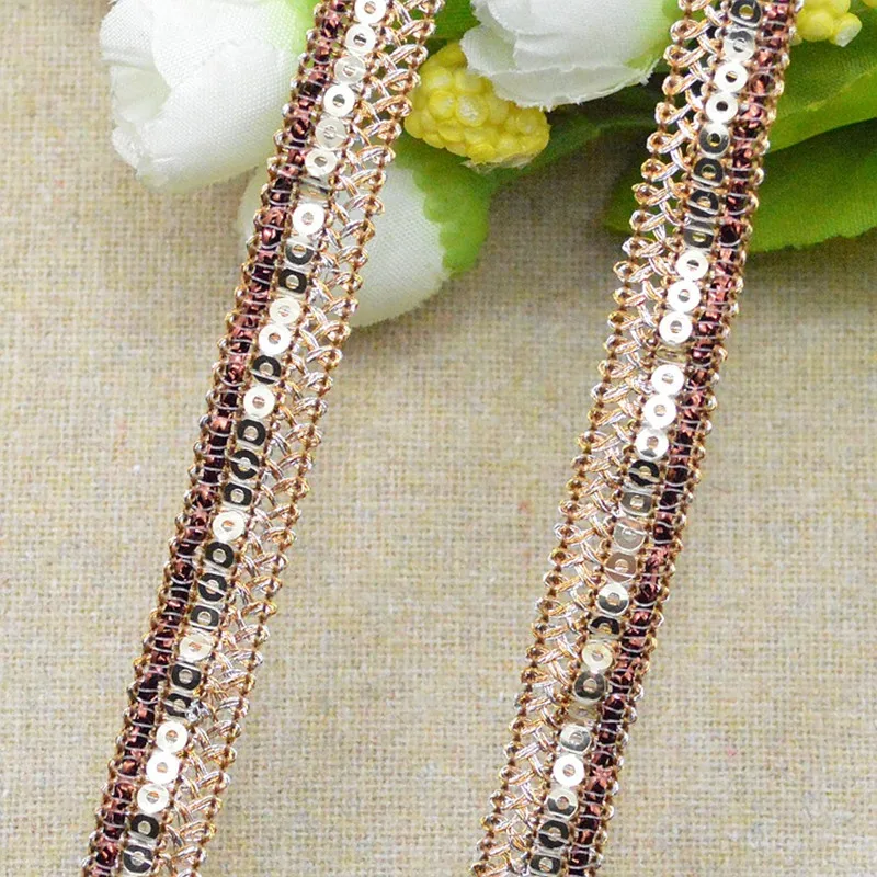 1 м последняя Высококачественная Белая Кружевная Ткань 5 см лента Черная