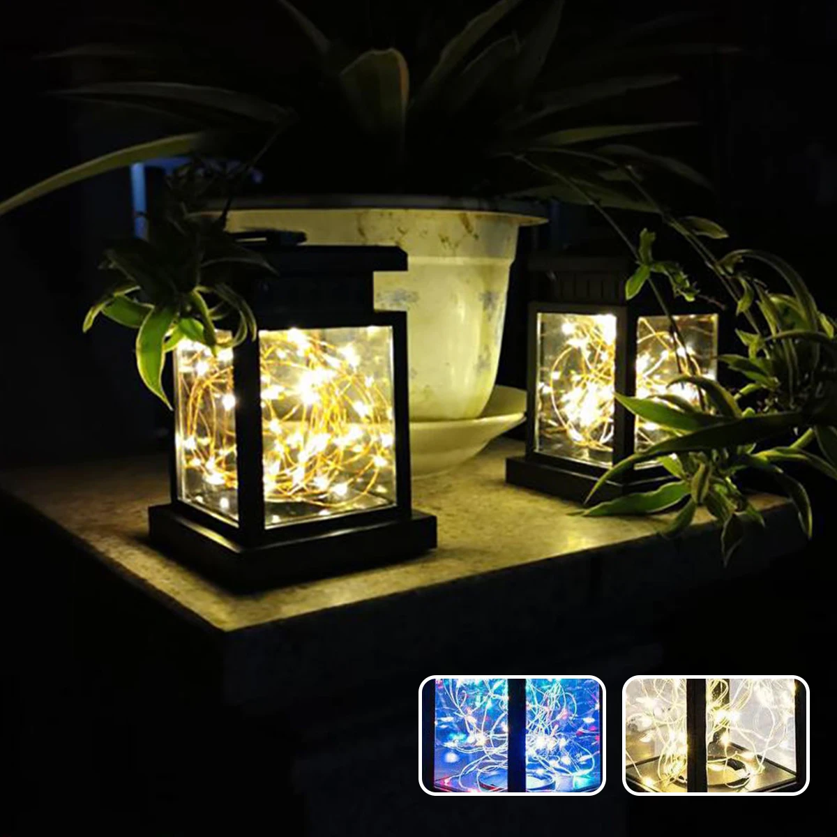 

Solar Light Retro Lantern Lawn Decor Solar Power Sreing Light Outdoor Waterproof Landscape Garden Decoration Hanging Lantern