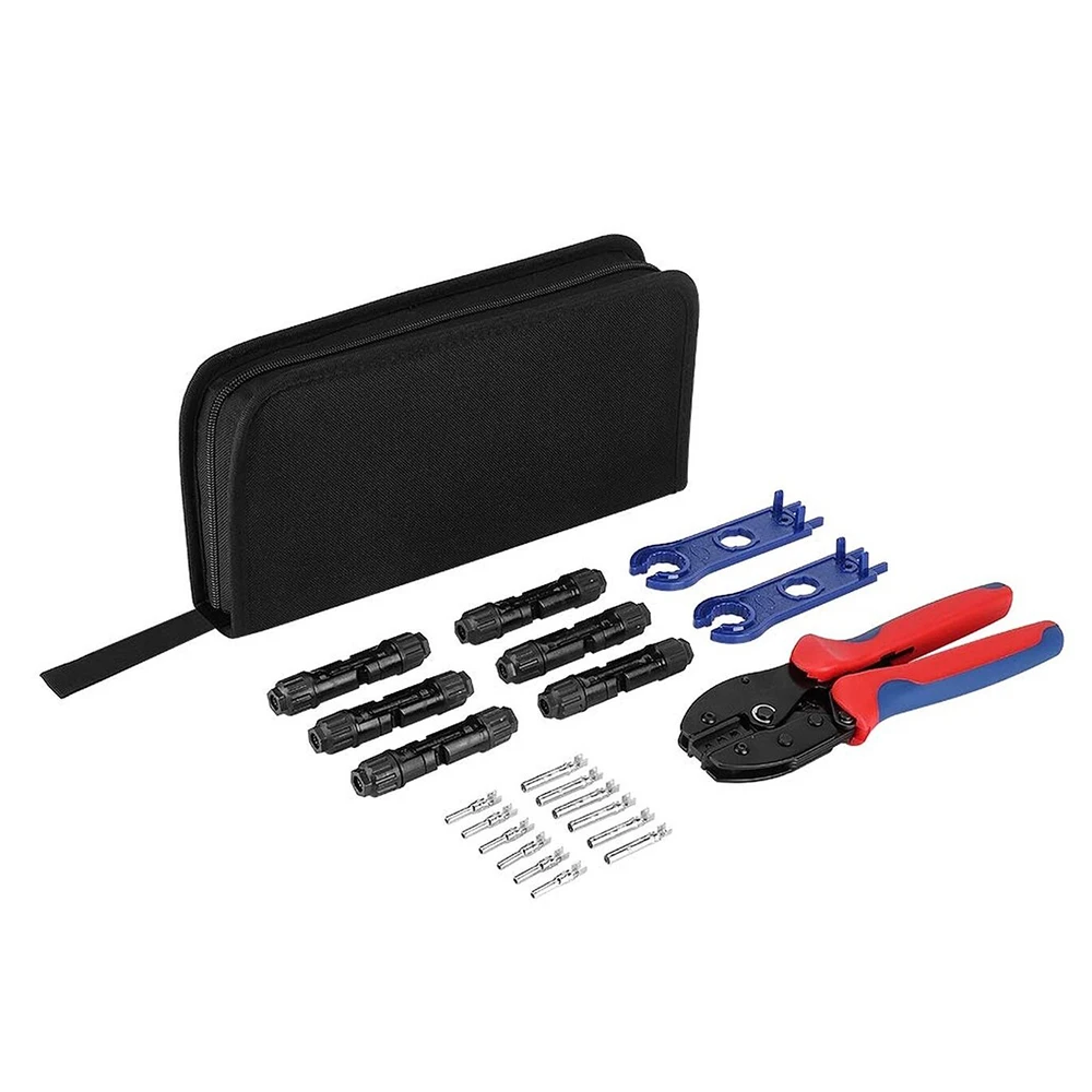 Набор Из 12 Плоскогубцев Для Солнечных Панелей 6 Пар Пинцетов Разъемов 1 Пара С