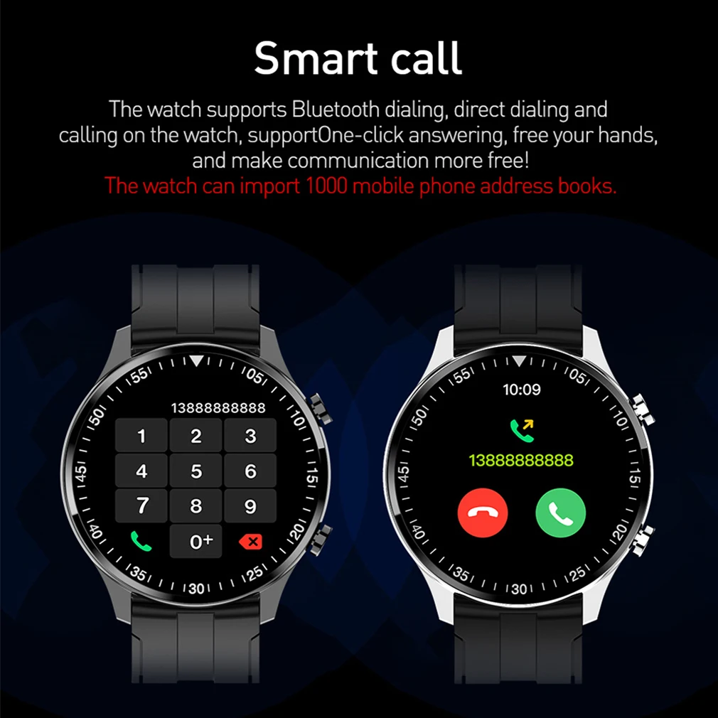 New ST6 Smart Watch Outdoor For Man Waterproof Watches Music Control Wristwatch Blood Pressure Fitness Bracelet PK Zeblaze GTS 2