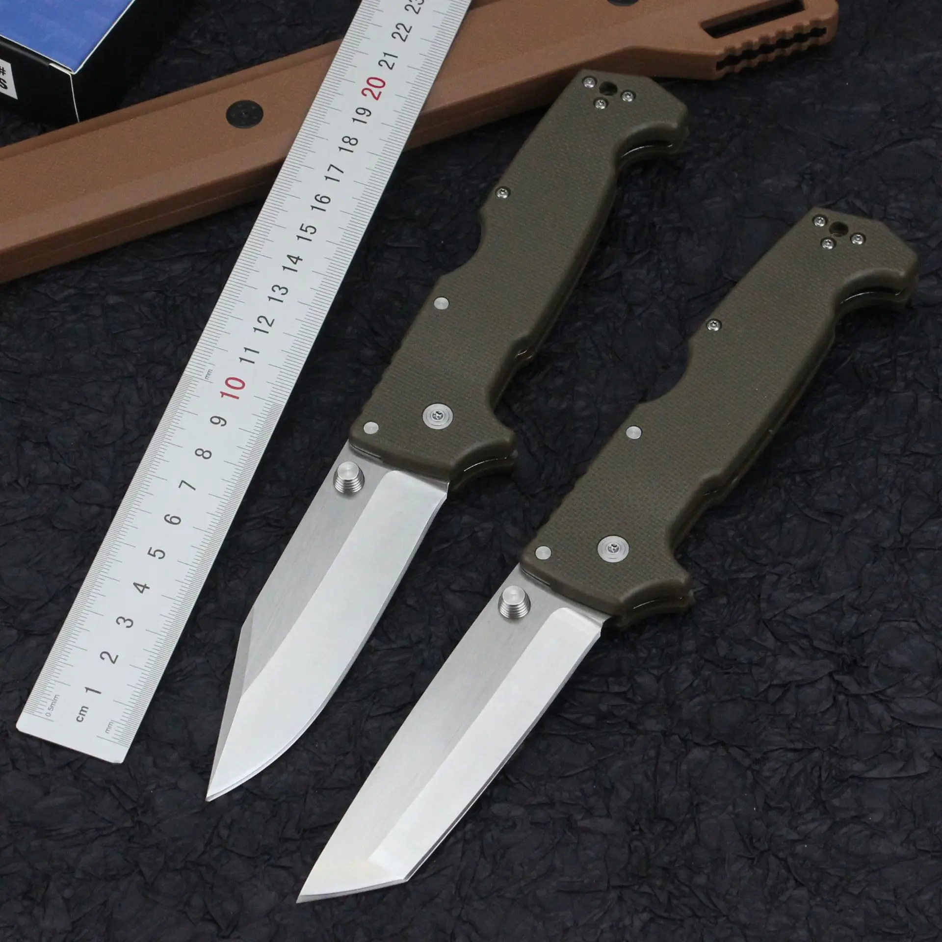 

Cold Steel 62L SR1 Pocket Folding Knife S35VN Blade G10 Handles Tactical Survival Hunting Knives Outdoor Camping Multi EDC Tool