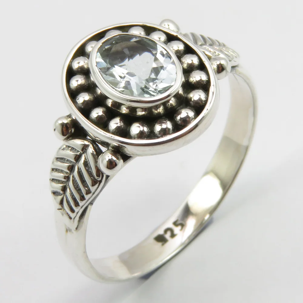 

Semi-precious Stone Ring 12mm
