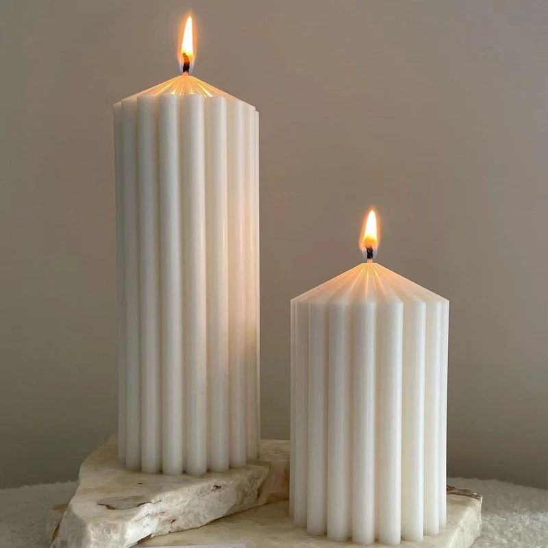 

Новая форма для свечей, толстая цилиндрическая стойка, форма для свечей для ароматерапии, форма «сделай сам» для свечей геометрической формы