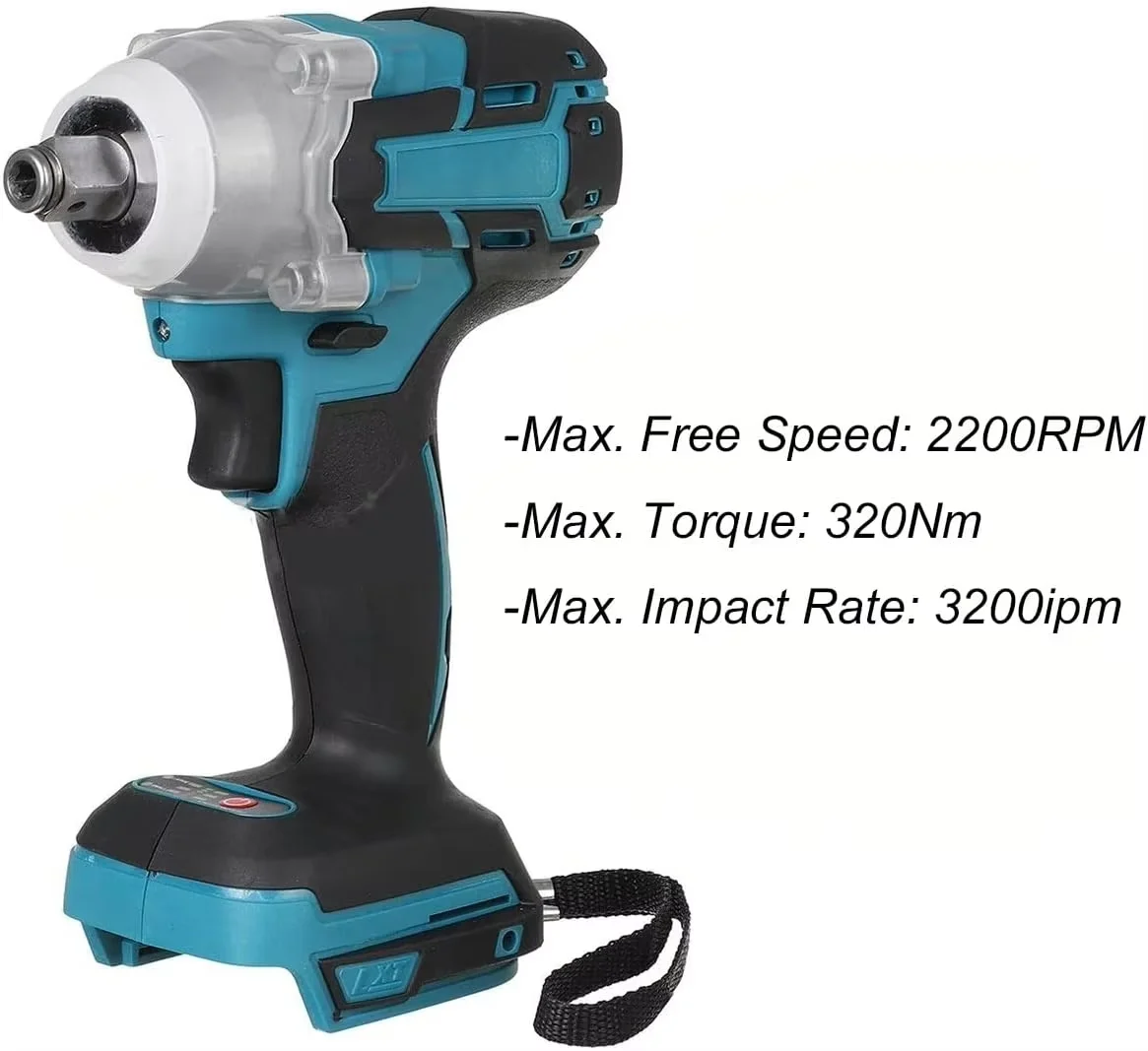 

Аккумуляторный электрический ключ Lfine 320NL для аккумуляторов Makita 18В