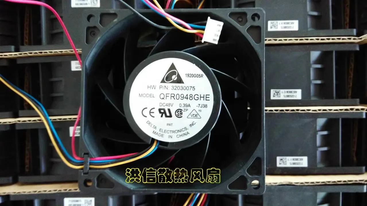 Бесплатная доставка оригинальный 9038 QFR0948GHE DC48V 0 39A 4-проводной серверный