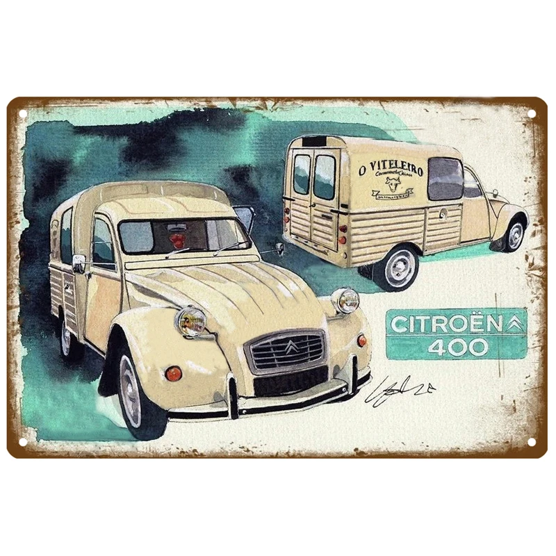 Классические автомобильные знаки винтажная потертая ржавчина металлический