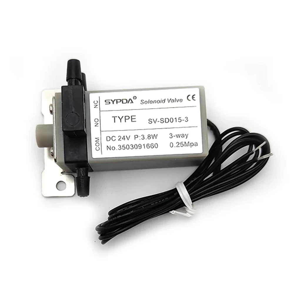 Sypda UV электромагнитный клапан 24 В 3 8 Вт для УФ-принтера Gongzheng Flora SV-SD015-3 KHF 3-ходовой