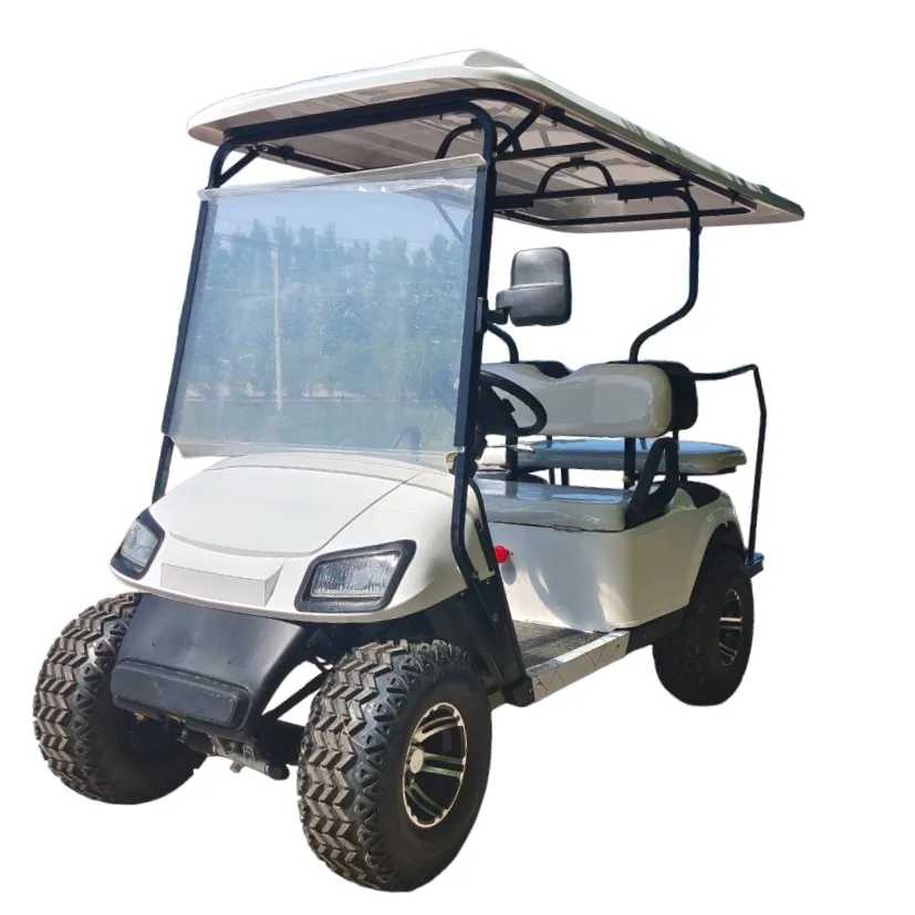 4000w Motor Electric Golf Cart 60 Volt 2+2 Golf Buggy Prices