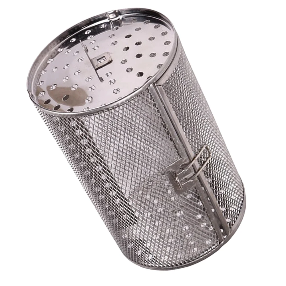 

Basket Rotisserie Grill Oven Cage Roaster Drum Air Bbq Fryer Steel Baking Stainless Roast Replacement Rolling Rotating Grilling