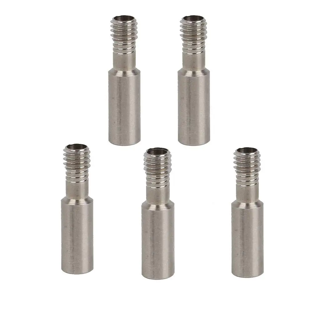 

Аксессуары для 3D принтера, 5 шт., горло из нержавеющей стали, резьба М6, фоторезьба для детской/детской серии S4 S5,Ender 3/Ender 3 Pro