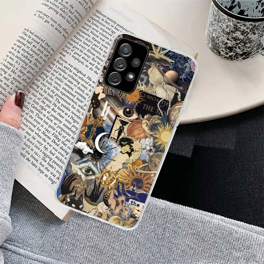 Астрологическое гадания Чехол для мобильного телефона Samsung Galaxy S23 S22 S21 Plus Ultra A12 A32