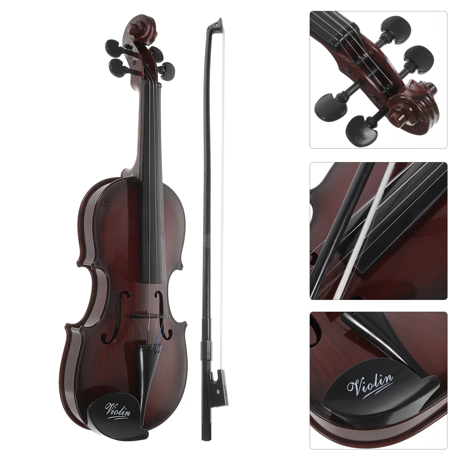 

Gift Violin Toy Child Kids' Musical Instruments Action Figures Plastic Beginner Children