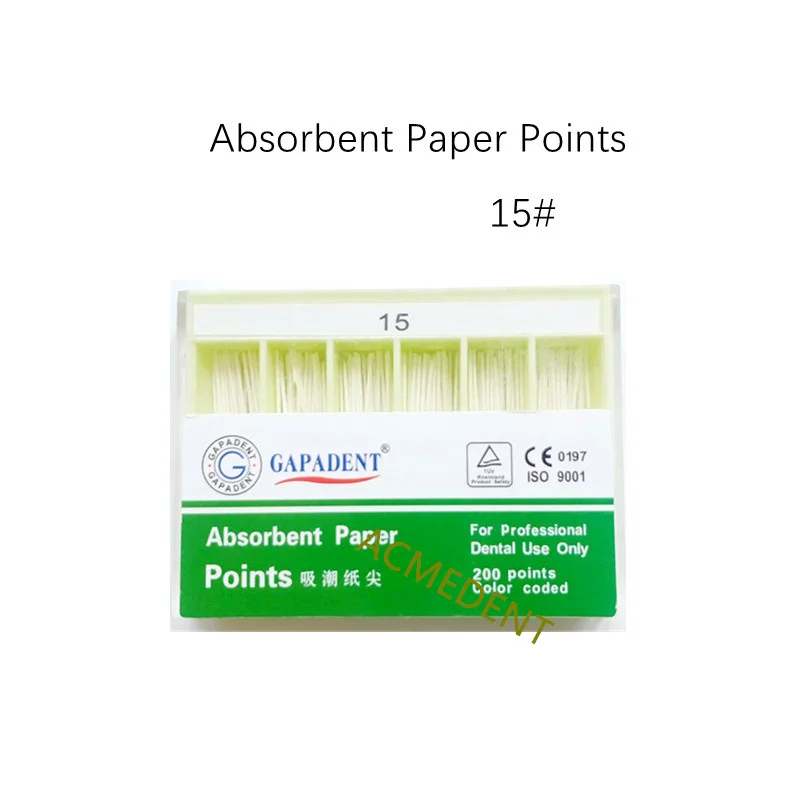 

20 Box Dental Absorbent Paper Points for Files Dental Materials Root Cancel Endodontics Absorption