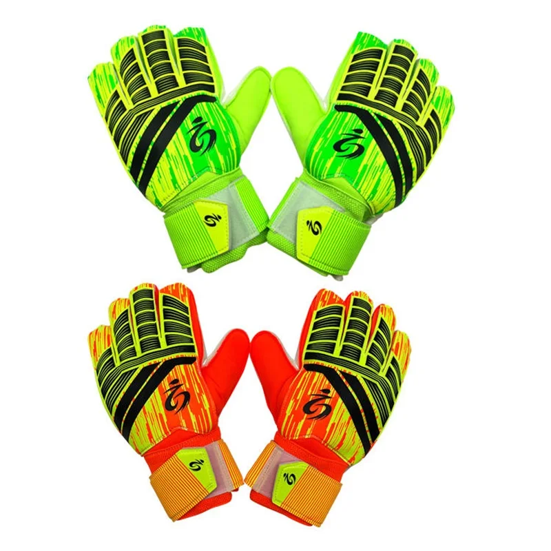 

Anti-slip Goalkeeper Gloves Kids Professional Football Accessories Training Latex Finger Protection Wrist Guard Soccer Gloves