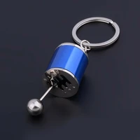 creative turbo turbocharger car keychain car short shifter gear stick knob keyring keyfob pendant key ring charms accessories