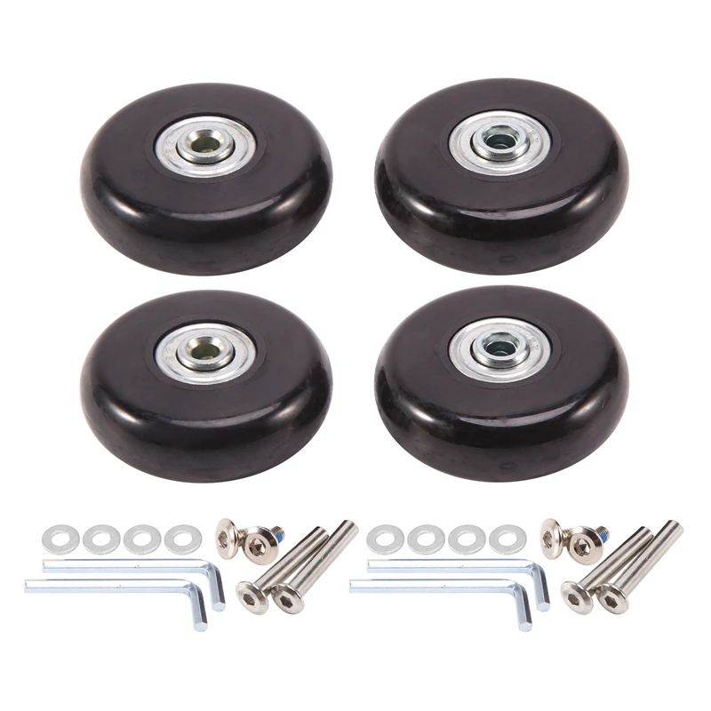 

Luggage Accessories Suitcase Pulley Rollers Mute Wheel Wear-Resistant Parts Repair 55X15mm