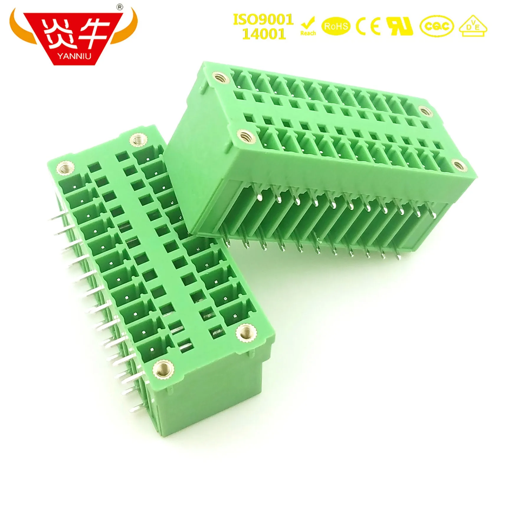 

KF2EDGRHM 3.81 2P ~ 12P PCB PLUG-IN TEMINAL BLOCKS 15EDGRHM 3.81mm 4PIN ~ 24PIN MCD 1,5/ 2-G1F-3,81 1842911 PHOENIX DEGSON KEFA