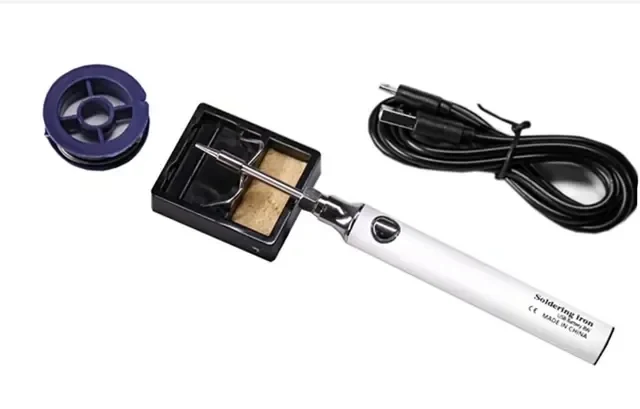 

Портативная USB 5 В 8 Вт Беспроводная Ручка-паяльник С 3 Перезаряжаемыми Наконечниками, Регулируемая Температура