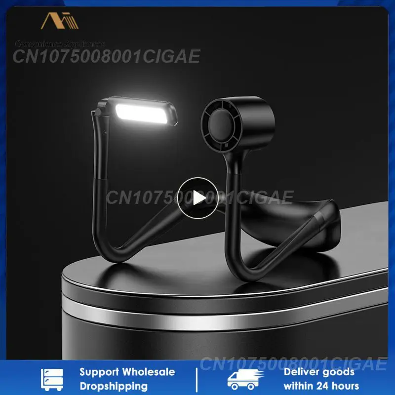 

3 Blocks Strong Wind Electric Cooling Fans White Electric Wireless Fans Long-lasting Battery Life Strong Wind Adjustable 440g