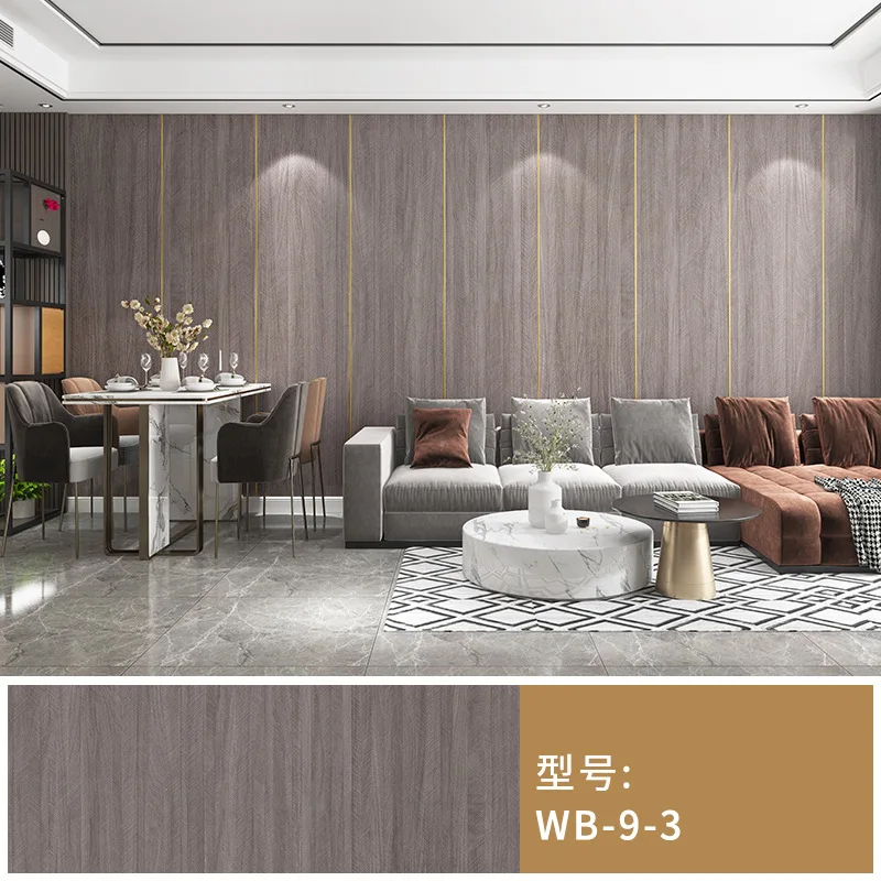 

DIY Thickening Wood Grain Wallpaper Self Adhesive Wall Sticker Living Room Bedroom Store Wall Renovation Waterproof Wallboard