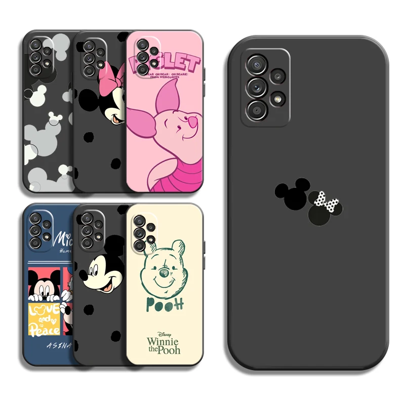

2022 Disney Phone Cases For Samsung Galaxy A51 4G A51 5G A71 4G A71 5G A52 4G A52 5G A72 4G A72 5G Carcasa Funda Coque