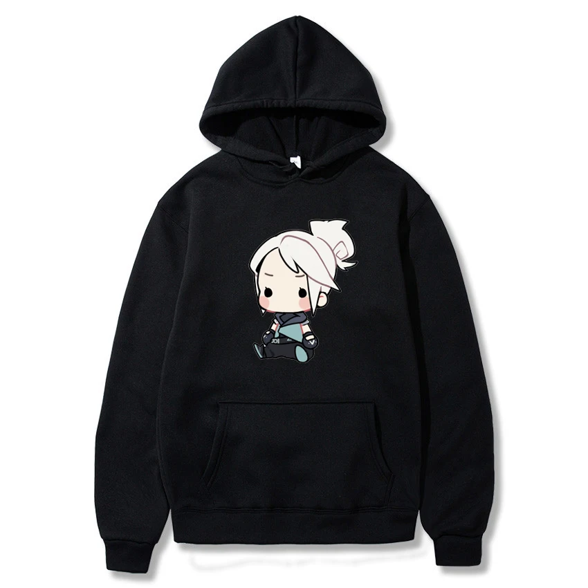 

New VALORANT Hoodies Anime Cartoon FPS Game Print Streetwear Men Women Fashion Oversized Sweatshirts Hoodie Pullovers Tracksuits