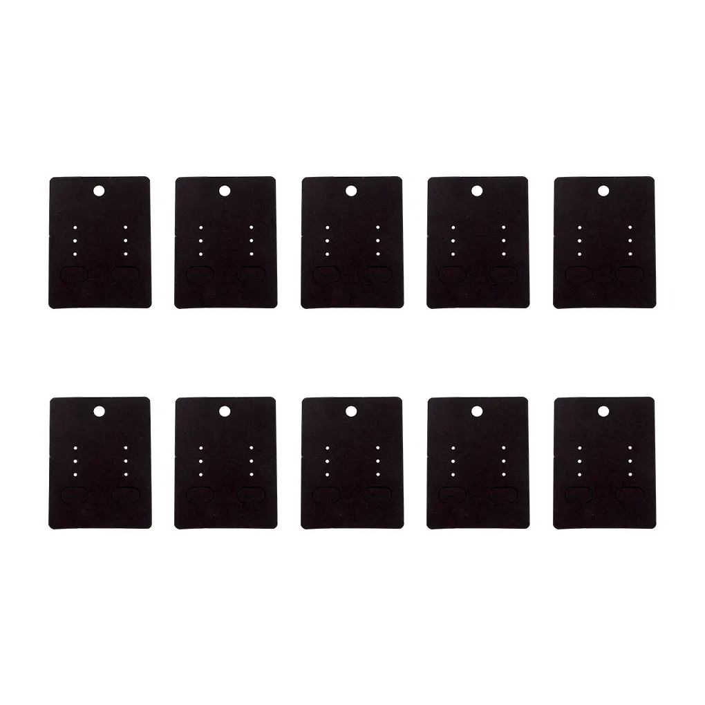 

100 шт., картонные держатели для сережек